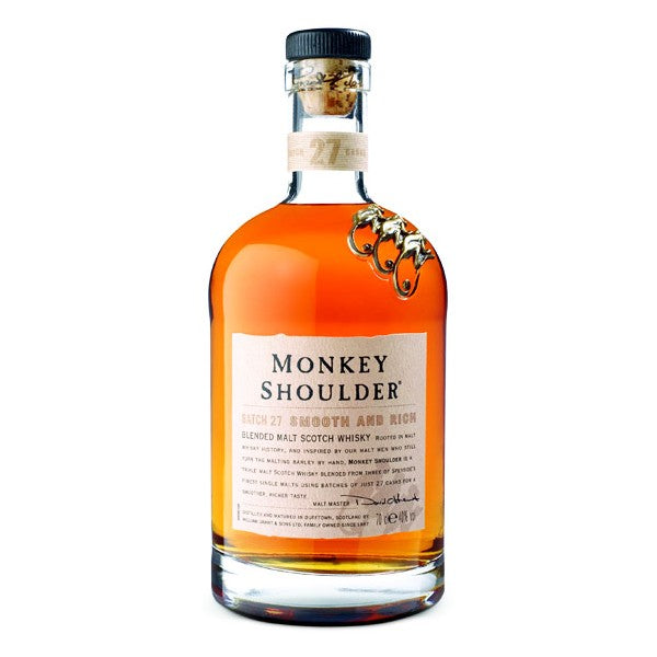 MONKEY SHOULDER Original Blended Malt Scotch Whisky Bottle EMPTY