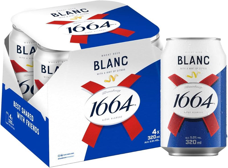 Kronenbourg Blanc 24x320ml cans